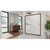 DreamLine Infinity-Z 56-60 in. W x 72 in. H Semi-Frameless Sliding Shower Door, Clear Glass in Oil Rubbed Bronze