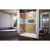 DreamLine Flex 34 in. D x 60 in. W x 74 3/4 in. H Semi-Frameless Pivot Shower Door in Chrome with Left Drain Biscuit Base Kit