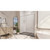 DreamLine Flex 36 in. D x 60 in. W x 74 3/4 in. H Semi-Frameless Pivot Shower Door in Chrome with Right Drain Black Base Kit
