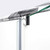 DreamLine Flex 30 in. D x 60 in. W x 76 3/4 in. H Semi-Frameless Shower Door in Chrome with Right Drain White Base and Backwalls