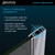 DreamLine Elegance 30 1/2 - 32 1/2 in. W x 72 in. H Frameless Pivot Shower Door in Brushed Nickel