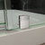 DreamLine Elegance 58-60 in. W x 72 in. H Frameless Pivot Shower Door in Brushed Nickel