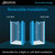 DreamLine Aqua Fold 32 in. D x 32 in. W x 74 3/4 in. H Frameless Bi-Fold Shower Door in Chrome with White Acrylic Base Kit