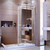 DreamLine Platinum Linea Mira 34 in. W x 72 in. H Single Panel Frameless Shower Screen in Polished Stainless Steel