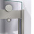 DreamLine Sapphire 56-60 in. W x 60 in. H Semi-Frameless Bypass Tub Door in Brushed Nickel