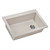 Ruvati 33 x 22 inch epiGranite Undermount or Drop-in Granite Composite Single Bowl Kitchen Sink - Caribbean Sand - RVG1033CS