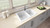 Ruvati 33 x 22 inch epiGranite Dual-Mount Granite Composite Double Bowl Kitchen Sink - Arctic White - RVG1344WH