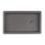Ruvati 32 x 19 inch epiGranite Undermount Granite Composite Single Bowl Kitchen Sink – Urban Gray – RVG2033UG