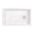 Ruvati 32 x 19 inch epiGranite Undermount Granite Composite Single Bowl Kitchen Sink - Arctic White - RVG2033WH