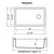 Ruvati 32 x 19 inch epiGranite Undermount Granite Composite Single Bowl Kitchen Sink - Arctic White - RVG2033WH