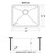 Ruvati 23-inch Undermount Stainless Steel Kitchen Sink 16 Gauge Rounded Corners Single Bowl - RVH7123