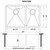 Ruvati 29-inch Undermount 60/40 Double Bowl Zero Radius 16 Gauge Stainless Steel Kitchen Sink - RVH7200