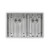 Ruvati 28-inch Low-Divide Undermount 60/40 Double Bowl Rounded Corners 16 Gauge Stainless Steel Kitchen Sink - RVH7255