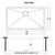Ruvati 32-inch Undermount 16 Gauge Rounded Corners Kitchen Sink Stainless Steel Single Bowl - RVH7400