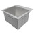 Ruvati 15 x 15 inch Drop-in Topmount Bar Prep Sink 16 Gauge Stainless Steel Single Bowl - RVH8115