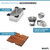 Ruvati 15 x 15 inch Workstation Drop-in Topmount Bar Prep RV Sink 16 Gauge Stainless Steel - RVH8215