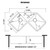 Ruvati Corner Butterfly Undermount Kitchen Sink 16 Gauge 44" Double Bowl - RVH8400