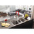 Ruvati 35" Triple Bowl Undermount 16 Gauge Stainless Steel Kitchen Sink - RVH8500