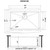 Ruvati 30-inch Apron-front Workstation Farmhouse Kitchen Sink 16 Gauge Stainless Steel Single Bowl - RVH9100