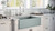 Ruvati 33 x 20 inch Fireclay Reversible Farmhouse Apron-Front Kitchen Sink Single Bowl - Horizon Gray - RVL2300GR