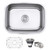 Ruvati 24-inch Undermount 16 Gauge Stainless Steel Kitchen Sink Single Bowl - RVM4132