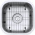 Ruvati 16 x 16 inch Bar Prep Sink Undermount 16 Gauge Stainless Steel - RVM4138