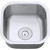 Ruvati 16 x 16 inch Bar Prep Sink Undermount 16 Gauge Stainless Steel - RVM4138