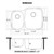 Ruvati 29-inch Undermount 40/60 Double Bowl 16 Gauge Stainless Steel Kitchen Sink - RVM4505