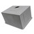 Ruvati 23" x 18" x 12" Deep Laundry Utility Sink Undermount 16 Gauge Stainless Steel - RVU6100