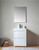 Vanity Art 24 Inch Single Sink Bathroom Vanity With Resin Top