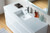Vanity Art 60 Inch Single Sink Bathroom Vanity With Resin Top