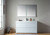 Vanity Art 60 Inch Single Sink Bathroom Vanity With Resin Top
