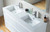Vanity Art 60 Inch Double Sink Bathroom Vanity With Resin Top