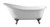 Vanity Art VA6910 67" x 30" Freestanding Acrylic Soaking Bathtub with Overflow and Drain