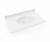 Swanstone Chesapeake 22 x 37 Single Bowl Vanity Sink & Counter Top in White - CH02237.010