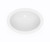 Swanstone UL01913.010 13 x 19 Vanity Single Bowl Sink in White