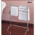 Valsan VDS 53515UB Freestanding Double Towel Holder - Unlacquered Brass