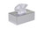 Valsan 53795PV Essentials Freestanding Tissue Paper Dispenser - 184 sheets - Polished Brass