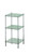 Valsan 57400MB Essentials 3-Tier Glass Shelf Unit - Matte Black