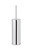 Valsan 66498NI Cubis Plus Freestanding Toilet Brush Holder - Polished Nickel