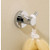 Valsan 67512PV Porto 67512CR Double Robe Hook - Polished Brass