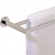 Valsan 67576UB Porto 23 5/8" Double Towel Bar / Rail - Unlacquered Brass