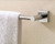 Valsan 67645UB Braga 19 11/16" Towel Bar - Unlacquered Brass