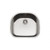 Hamat ENTERPRISE Undermount 23 7/16" x 21 1/4" One Bowl Kitchen Sink - Stainless Steel