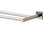 Valsan 67675GD Braga 19 11/16" Double Towel Bar - Rack - Gold