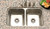 Hamat ENTERPRISE Undermount 31 1/16" x 17 7/8" Double Bowl Kitchen Sink - Stainless Steel