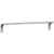 Valsan PS146045UB Sensis Flat Curved Towel Rail / Bar 18" - Unlacquered Brass