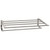 Valsan PS154UB Sensis Towel Shelf & Rack / Bar 20 1/2" - Unlacquered Brass