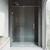 Vigo 58-60 in. W x 73 in. H Ryland Adjustable Frameless Sliding Shower Door with Chrome Hardware