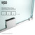 Vigo VG6045CHCL6073 Ryland Adjustable Frameless Sliding Shower Door with Chrome Hardware